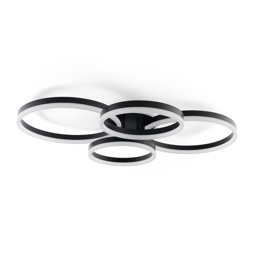 Brilagi - LED Stmievaťelné stropné svietidlo ORBITS LED/52W/230V 3000-6000K + diaľkové ovládanie