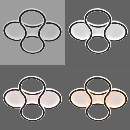 Brilagi - LED Stmievateľné stropné svietidlo ORELLI LED/53W/230V 3000/4000/6000K + diaľkové ovládanie