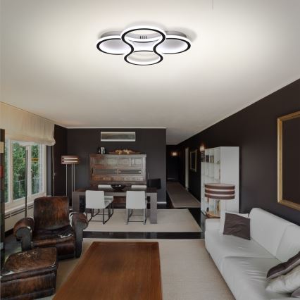 Brilagi - LED Stmievateľné stropné svietidlo ORELLI LED/53W/230V 3000/4000/6000K + diaľkové ovládanie