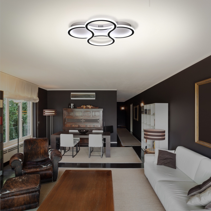 Brilagi - LED Stmievateľné stropné svietidlo ORELLI LED/53W/230V 3000/4000/6000K + diaľkové ovládanie