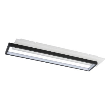Brilagi - LED stmievateľné stropné svietidlo OUTLINE LED/66W/230V 3000-6000K 15x60 cm biela/čierna + diaľkové ovládanie