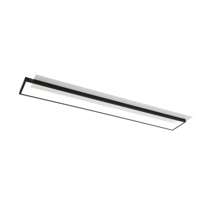 Brilagi - LED Stmievateľné stropné svietidlo OUTLINE LED/90W/230V 3000-6000K 18x100 cm biela/čierna + diaľkové ovládanie