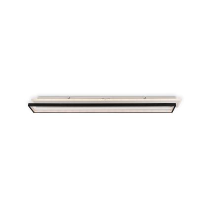 BRILAGI - LED Stmievateľné stropné svietidlo OUTLINE LED/90W/230V 3000-6000K 18x100 cm biela/čierna + diaľkové ovládanie