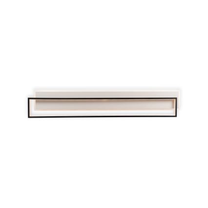 BRILAGI - LED Stmievateľné stropné svietidlo OUTLINE LED/90W/230V 3000-6000K 18x100 cm biela/čierna + diaľkové ovládanie