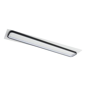 Brilagi - LED Stmievateľné stropné svietidlo OUTLINE LED/90W/230V 3000-6000K 18x100 cm biela/čierna + diaľkové ovládanie