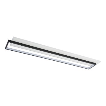 Brilagi - LED Stmievateľné stropné svietidlo OUTLINE LED/90W/230V 3000-6000K 18x100 cm biela/čierna + diaľkové ovládanie