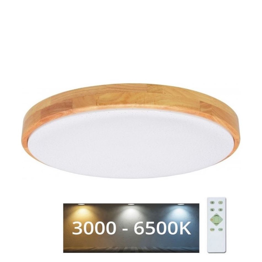 Brilagi - LED Stmievateľné stropné svietidlo PINE LED/24W/230V 3000-6500K + diaľkové ovládanie