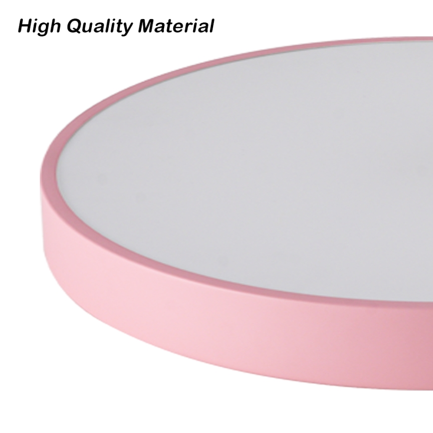 Brilagi - LED stlmiteľné stropné svietidlo POOL LED/36W/230V 3000-6000K pr. 30 cm ružové + diaľkové ovládanie