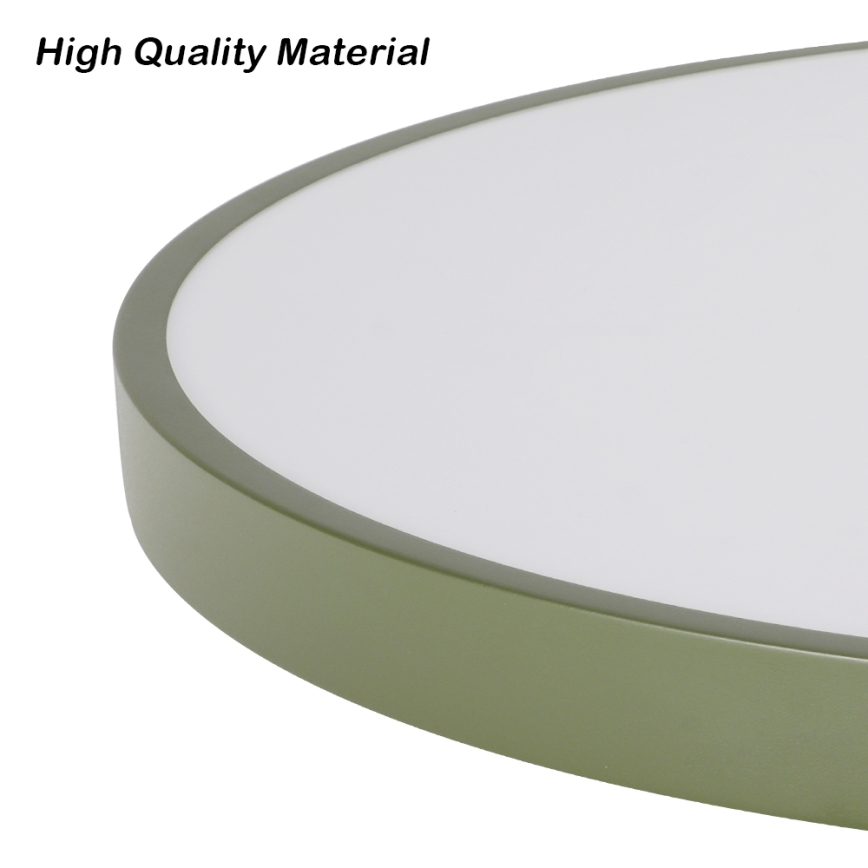 Brilagi - LED stmievateľné stropné svietidlo POOL LED/36W/230V 3000-6000K pr. 30 cm zelené + diaľkové ovládanie