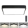 Brilagi - LED Stmievateľné stropné svietidlo POOL LED/36W/230V 3000-6000K 40x40 cm čierna + diaľkové ovládanie
