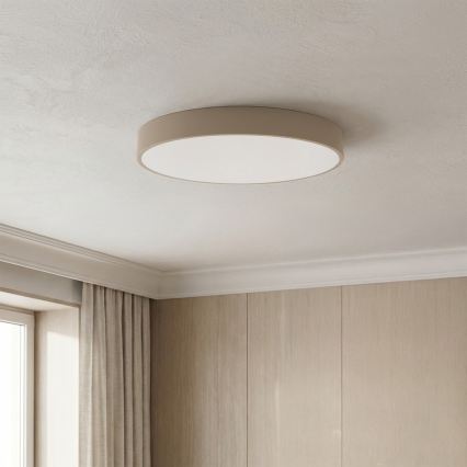 Brilagi - LED stmievateľné stropné svietidlo POOL LED/36W/230V 3000-6000K pr. 30 cm béžová + diaľkové ovládanie