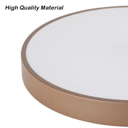 Brilagi - LED stlmiteľné stropné svietidlo POOL LED/48W/230V 3000-6000K pr. 40 cm hnedá + diaľkové ovládanie