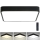 Brilagi - LED Stmievateľné stropné svietidlo POOL LED/48W/230V 3000-6000K 50x50 cm čierna + diaľkové ovládanie