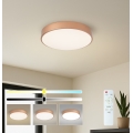 BRILAGI - LED stmievateľné stropné svietidlo POOL LED/48W/230V 3000-6000K pr. 40 cm bronzové + diaľkové ovládanie