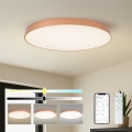 BRILAGI - LED Stmievateľné stropné svietidlo POOL SMART LED/128W/230V 100 cm 3000-6000K Wi-Fi Tuya medené + diaľkové ovládanie