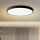 Brilagi - LED Stmievateľné stropné svietidlo POOL SMART LED/128W/230V 3000-6000K pr. 100 cm Wi-Fi Tuya čierna + diaľkové ovládanie
