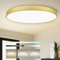 Brilagi - LED stmievateľné stropné svietidlo POOL SMART LED/180W/230V 3000-6000K 120 cm zlatá Wi-Fi Tuya + diaľkové ovládanie