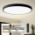Brilagi - LED stmievateľné stropné svietidlo POOL SMART LED/180W/230V 3000-6000K pr. 120 cm Wi-Fi Tuya čierna + diaľkové ovládanie
