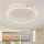 Brilagi - LED stmievateľné stropné svietidlo PORTOFINO LED/60W/230V 3000-6000K pr. 80 cm strieborné + diaľkové ovládanie