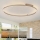 Brilagi - LED Stmievateľné stropné svietidlo PORTOFINO LED/85W/230V 3000-6000K pr. 120 cm béžová + diaľkové ovládanie