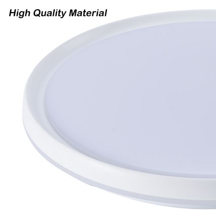 Brilagi - LED stmievateľné stropné svietidlo RIVO LED/72W/230V 3000-6000K biela pr. 50 cm + diaľkové ovládanie