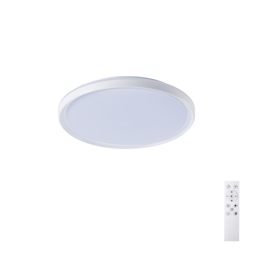 Brilagi - LED stmievateľné stropné svietidlo RIVO LED/72W/230V 3000-6000K biela pr. 50 cm + diaľkové ovládanie