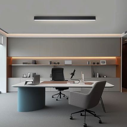 Brilagi - Stmievateľné LED stropné svietidlo SLEEKLINE SMART LED/40W/230V 3000-6000K Wi-Fi Tuya čierna + diaľkové ovládanie