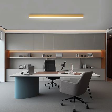 Brilagi - LED stmievateľné stropné svietidlo SLEEKLINE SMART LED/40W/230V 3000-6000K Wi-Fi Tuya zlaté + diaľkové ovládanie