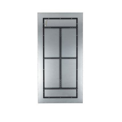 Brilagi - LED stmievateľné stropné svietidlo SLIMFRAME LED/80W/230V 120x60 cm 3000-6000K čierna + diaľkové ovládanie