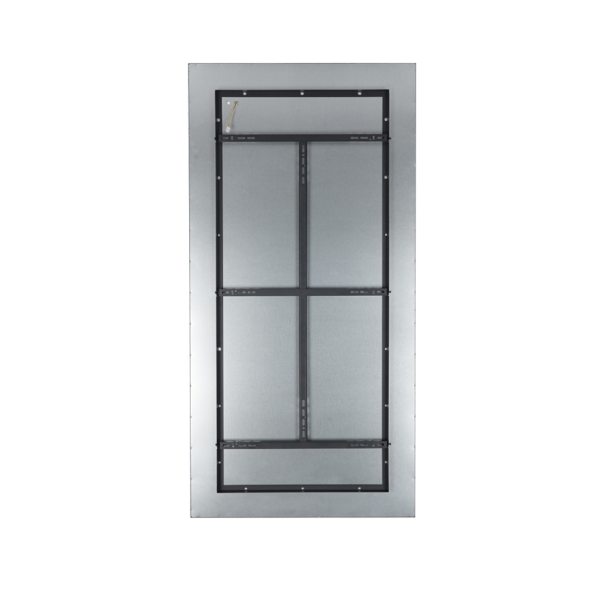 Brilagi - LED stmievateľné stropné svietidlo SLIMFRAME LED/80W/230V 120x60 cm 3000-6000K čierna + diaľkové ovládanie