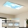 Brilagi - LED stmievateľné stropné svietidlo SLIMFRAME SKY LED/80W/230V 120x60 cm 3000-6000K strieborné/modré + diaľkové ovládanie
