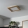 Brilagi - LED Stmievateľné stropné svietidlo SLIMFRAME WOOD LED/25W/230V 34x34 cm 3000-6000K hnedá + diaľkové ovládanie