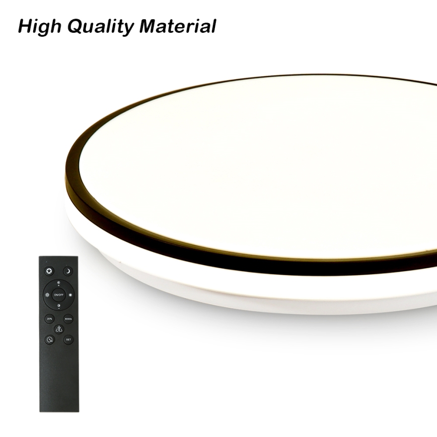 Brilagi - LED stmievateľné stropné svietidlo SMART LED/24W/230V pr. 38 cm 3000-6000K Wi-Fi Tuya Beacon + diaľkové ovládanie