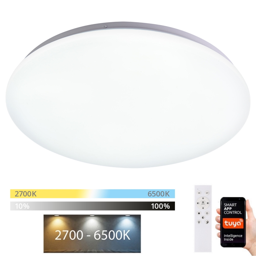 Brilagi - LED Stmievateľné stropné svietidlo SMART LED/36W/230V 2700-6500K Wi-Fi Tuya + diaľkové ovládanie