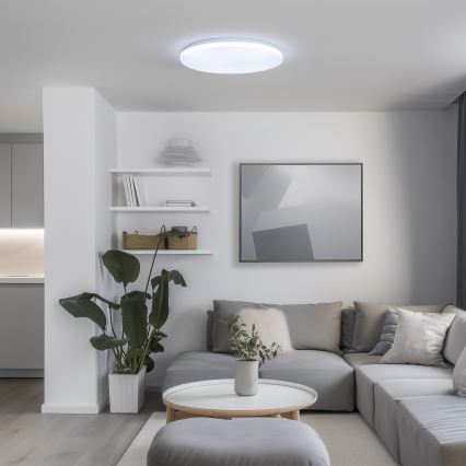 Brilagi - LED Stmievateľné stropné svietidlo SMART LED/36W/230V pr. 48 cm 3000-6000K Wi-Fi Tuya Beacon + diaľkové ovládanie