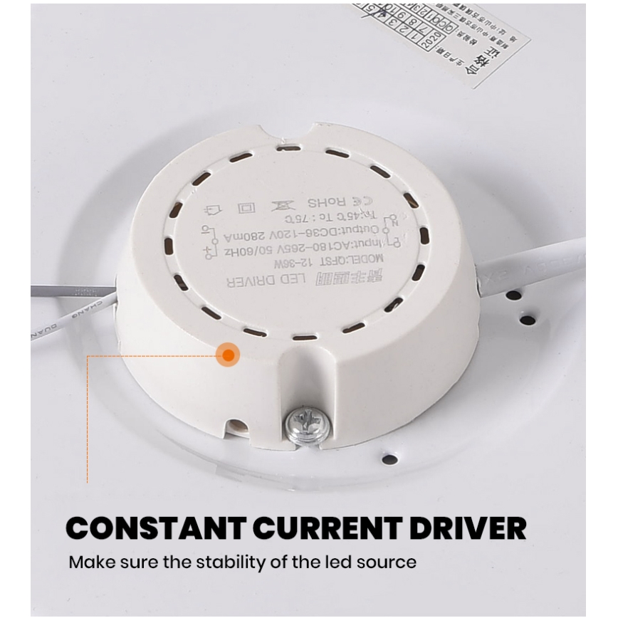 Brilagi - LED Stmievateľné stropné svietidlo SMART LED/36W/230V pr. 48 cm 3000-6000K Wi-Fi Tuya Beacon + diaľkové ovládanie