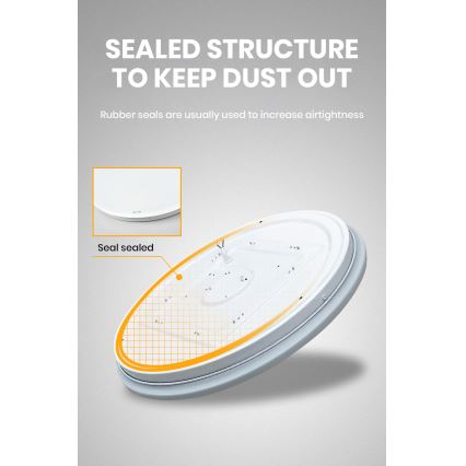 Brilagi - LED stmievateľné stropné svietidlo SMART LED/36W/230V pr. 48 cm 2700-6500K Wi-Fi Tuya + diaľkové ovládanie