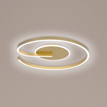 Brilagi - LED Stmievateľné stropné svietidlo SPIRAL LED/56W/230V 3000/4000/6000K + diaľkové ovládanie