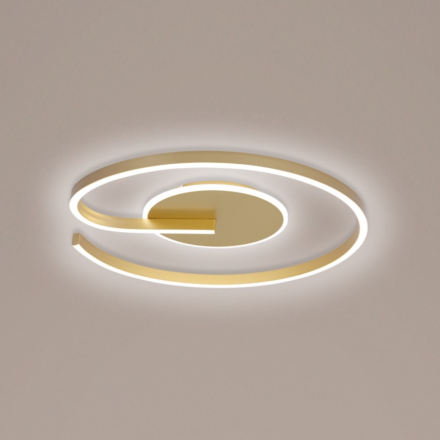 Brilagi - LED Stmievateľné stropné svietidlo SPIRAL LED/56W/230V 3000/4000/6000K + diaľkové ovládanie
