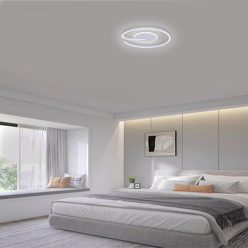 Brilagi - LED Stmievateľné stropné svietidlo SPIRAL LED/56W/230V 3000/4000/6000K + diaľkové ovládanie