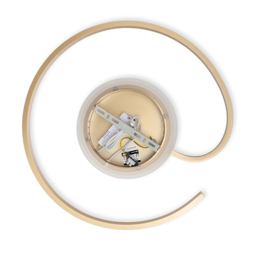 Brilagi - LED Stmievateľné stropné svietidlo SPIRAL LED/56W/230V pr. 50 cm 3000/4000/6000K + diaľkové ovládanie