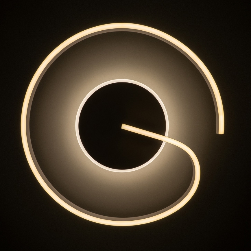 Brilagi - LED stmievateľné stropné svietidlo SPIRAL LED/56W/230V pr. 50 cm 3000/4000/6000K + diaľkové ovládanie