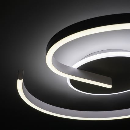 Brilagi - LED stmievateľné stropné svietidlo SPIRAL LED/56W/230V pr. 50 cm 3000/4000/6000K + diaľkové ovládanie