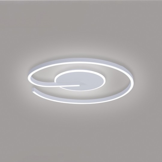 Brilagi - LED stmievateľné stropné svietidlo SPIRAL LED/56W/230V pr. 50 cm 3000/4000/6000K + diaľkové ovládanie