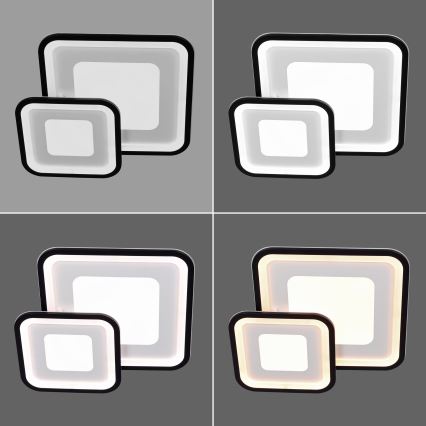 Brilagi - LED Stmievateľné stropné svietidlo TANDORA LED/49W/230V 3000/4000/6000K + diaľkové ovládanie