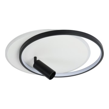 Brilagi - LED stmievateľné stropné svietidlo UNITY LED/48W/230V + 1xGU10/3W 3000-6000K 39x45 cm biela/čierna + diaľkové ovládanie