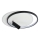 Brilagi - LED stmievateľné stropné svietidlo UNITY LED/48W/230V + 1xGU10/3W 3000-6000K 39x45 cm biela/čierna + diaľkové ovládanie