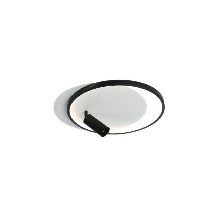 Brilagi - LED stmievateľné stropné svietidlo UNITY LED/48W/230V + 1xGU10/3W 3000-6000K 39x45 cm biela/čierna + diaľkové ovládanie