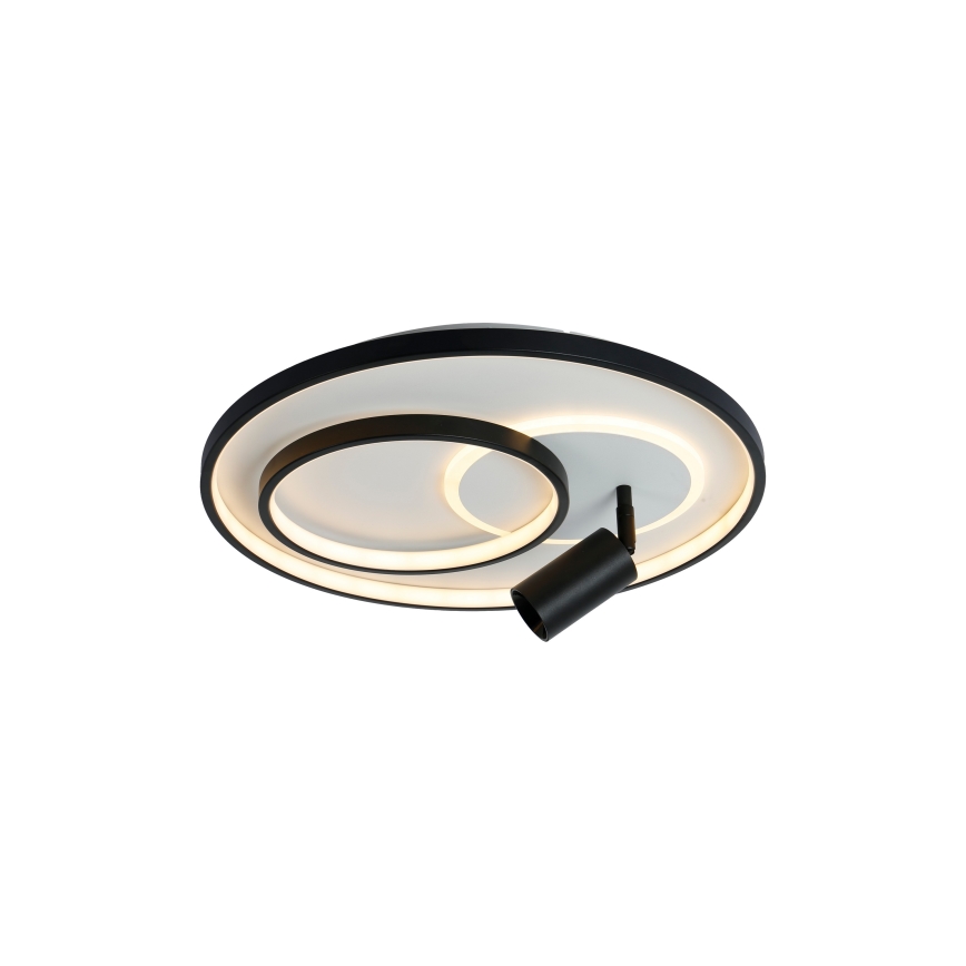 Brilagi - LED stmievateľné stropné svietidlo UNITY LED/60W/230V + 1xGU10/3W 3000-6000K priemer 50 cm biela/čierna + diaľkové ovládanie