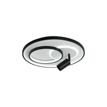 Brilagi - LED stmievateľné stropné svietidlo UNITY LED/60W/230V + 1xGU10/3W 3000-6000K priemer 50 cm biela/čierna + diaľkové ovládanie